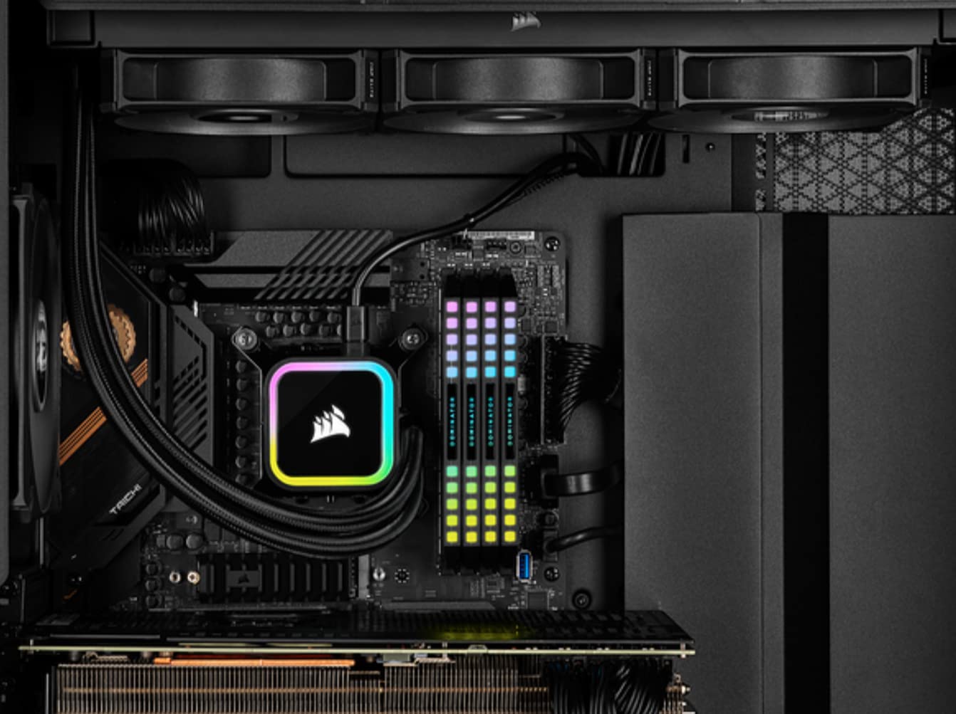 Foto 8 pulgar | Enfriador Líquido Para Cpu Corsair Icue H115i Rgb Elite 280 Mm Negro - Venta Internacional.