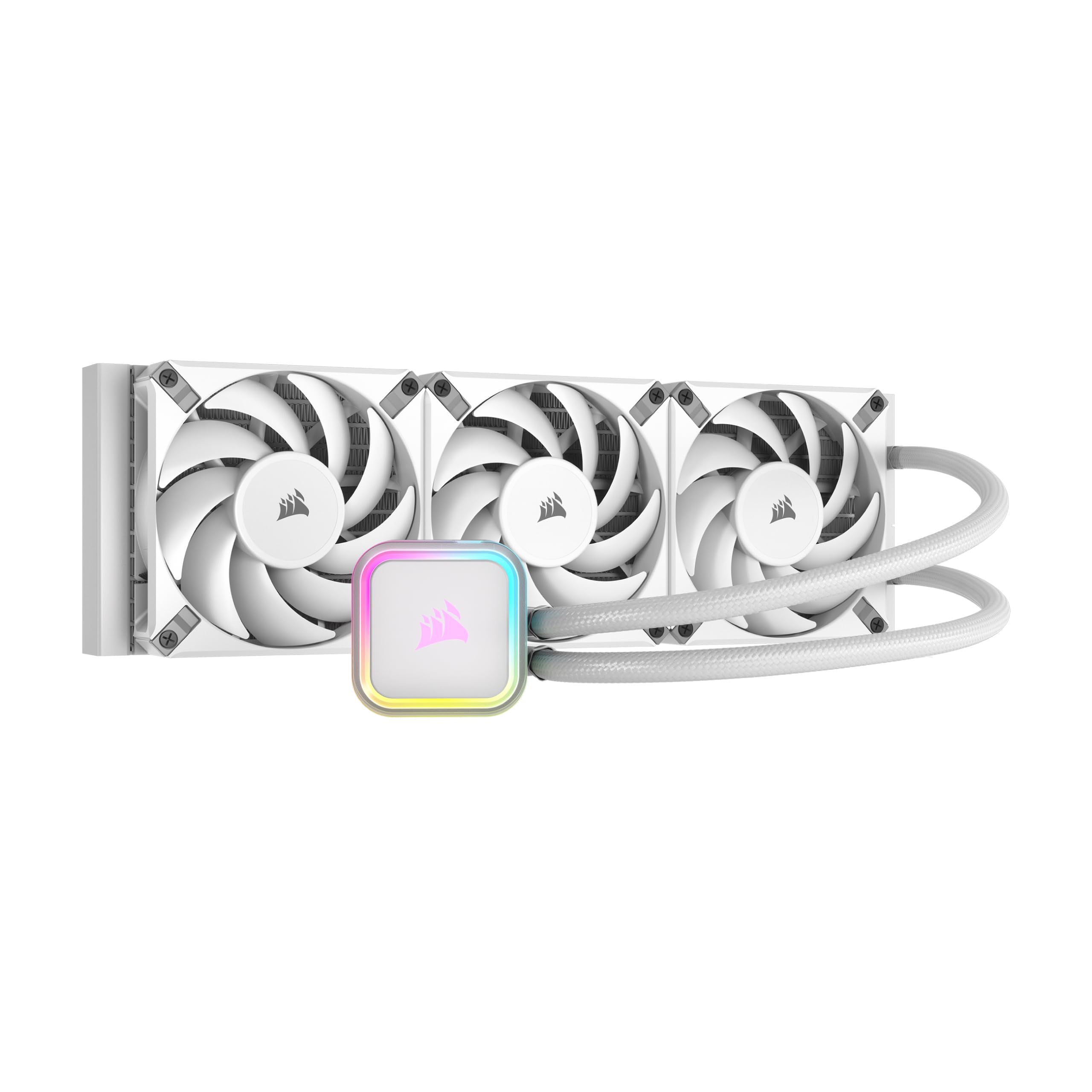 Foto 1 | Enfriador Líquido Para Cpu Corsair H150i Rgb Elite 360 Mm Aio Blanco - Venta Internacional.