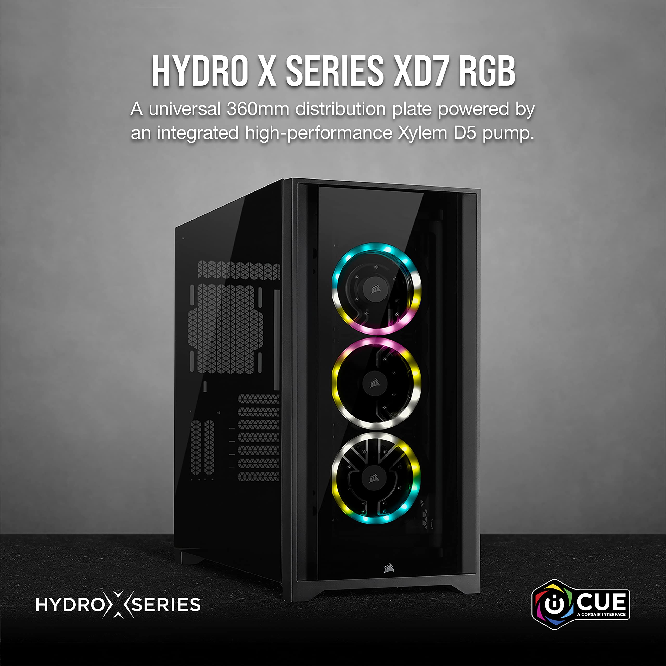 Foto 3 pulgar | Combinación De Bomba Y Depósito Corsair Hydro X Series Xd7 Rgb 360 Mm - Venta Internacional.