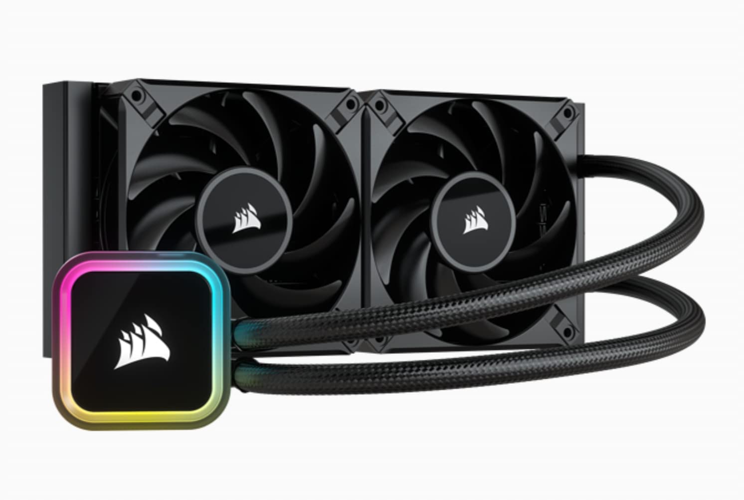 Enfriador Líquido para Cpu Corsair Icue H100i Rgb Elite 240 mm Negro - Venta Internacional $4,569