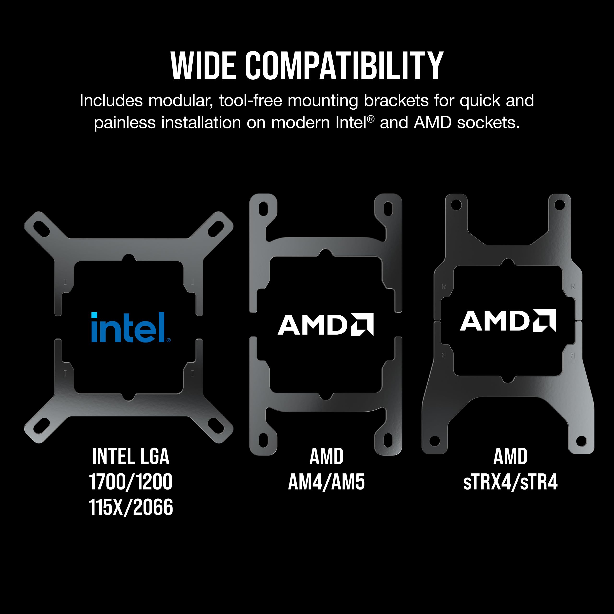 Foto 7 pulgar | Enfriador Líquido Para Cpu Corsair H100i Rgb Elite 240 Mm, Color Blanco - Venta Internacional.