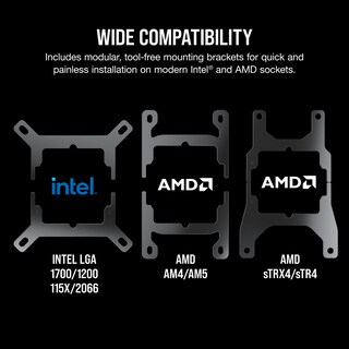 Foto 6 | Enfriador Líquido Para Cpu Corsair H100i Rgb Elite 240 Mm, Color Blanco - Venta Internacional.