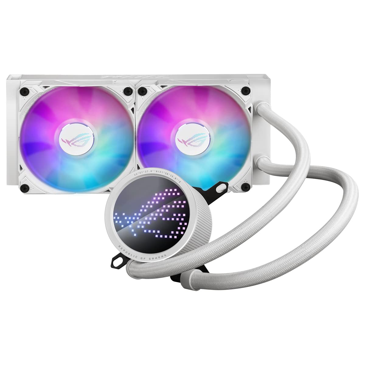 Foto 2 pulgar | Enfriador Líquido Para Cpu Asus Rog Ryuo Iii 240 White Edition - Venta Internacional.