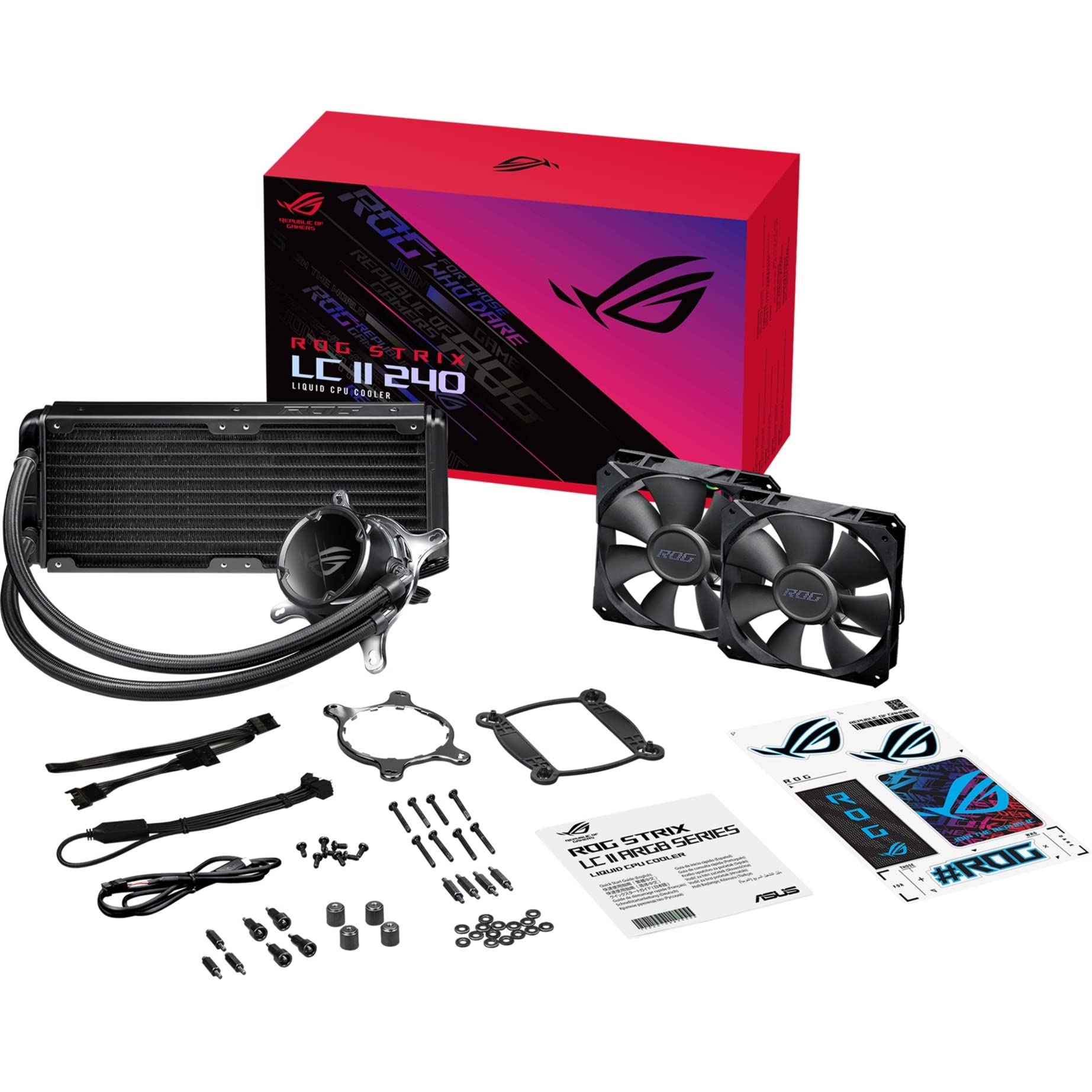 Foto 3 pulgar | Enfriador Líquido Para Cpu Asus Rog Strix Lc Ii 240 240 Mm Aio - Venta Internacional.