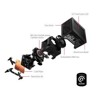 Foto 3 | Enfriador Líquido Para Cpu Asus Rog Ryujin Iii 240 Argb 240 Mm, Negro - Venta Internacional.