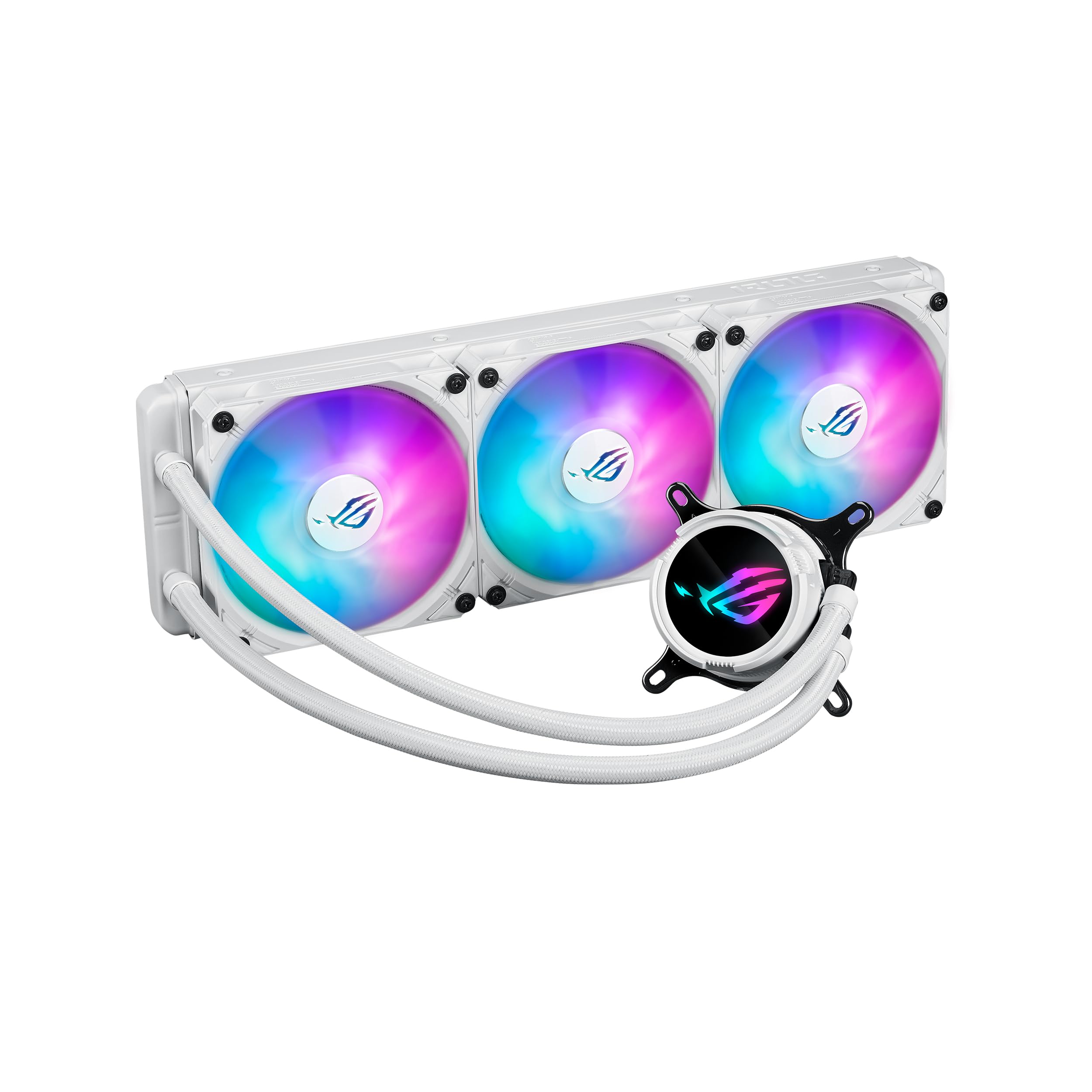 Enfriador Líquido Para Cpu Asus Rog Strix Lc Iii 360 Argb Blanco - Venta Internacional.