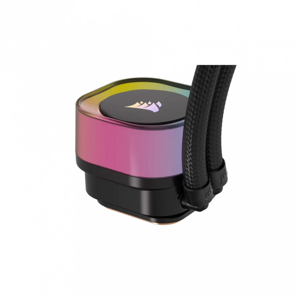 Foto 4 pulgar | Corsair Icue Link H115i Rgb Aio Enfriamiento Líquido Para Cpu, 2x 140mm, 400-2000rpm, Negro
