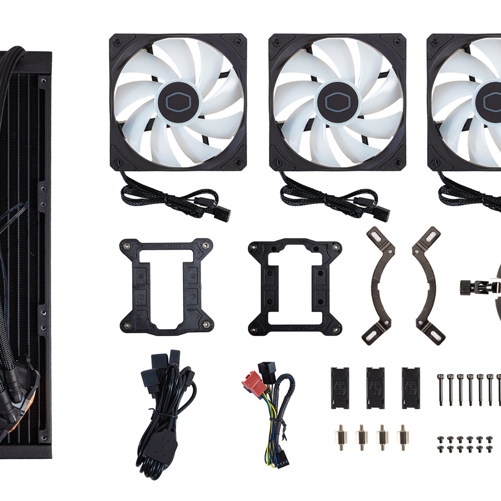 Foto 4 pulgar | Enfriamiento Líquido Cooler Master MasterLiquid 360L Core ARGB para CPU