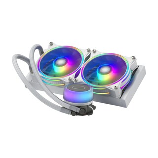 Foto 1 | Cooler Master Masterliquid Ml240 Illusion White Edition Enfriamiento Líquido Para Cpu, 2x 120mm, 650-1800rpm