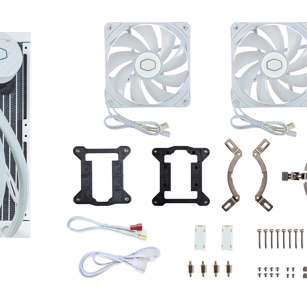 Foto 4 pulgar | Enfriamiento líquido Cooler Master MasterLiquid 240L Core ARGB White para CPU