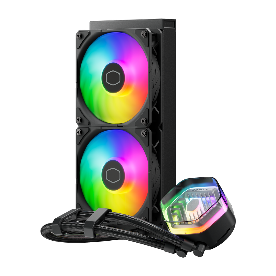 Foto 3 pulgar | Enfriamiento Liquido Cooler Master Master Liquid 240 Atmos Negro Argb