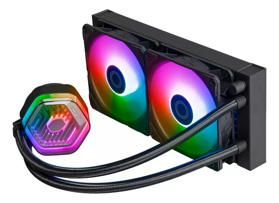 Foto 5 pulgar | Enfriamiento Liquido Cooler Master Master Liquid 240 Atmos Negro Argb