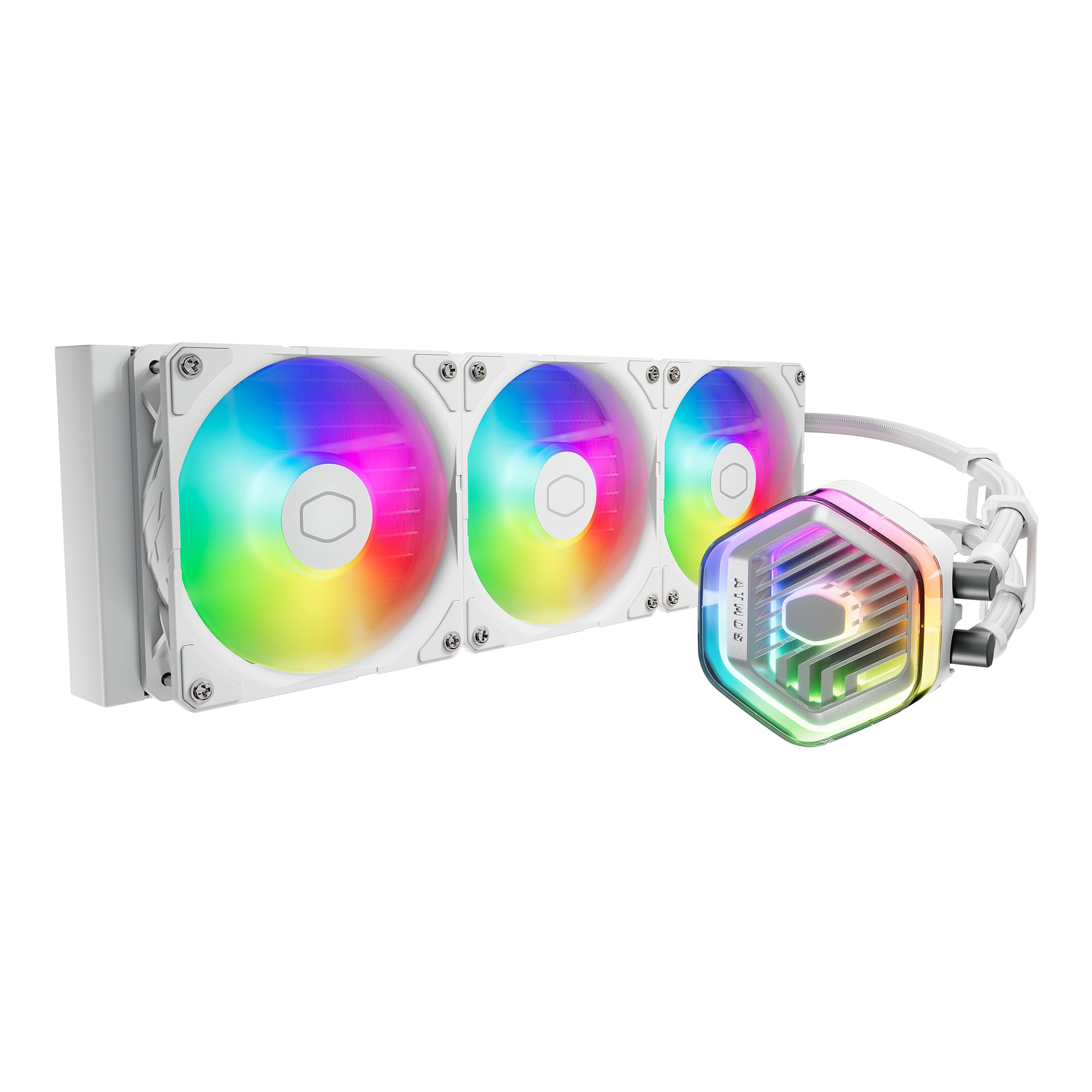 Foto 2 pulgar | Enfriador Líquido Cooler Master 360 Atmos White De Alto Rendimiento - Venta Internacional.