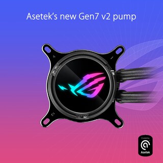 Foto 3 | Enfriador Líquido Para Cpu Asus Rog Strix Lc Iii 360 Con Efectos Rgb - Venta Internacional.
