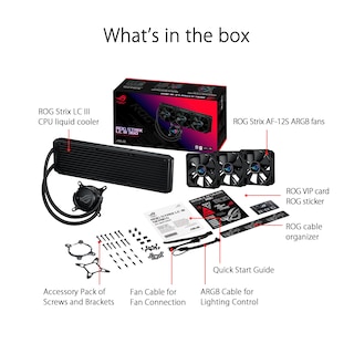 Foto 5 | Enfriador Líquido Para Cpu Asus Rog Strix Lc Iii 360 Con Efectos Rgb - Venta Internacional.