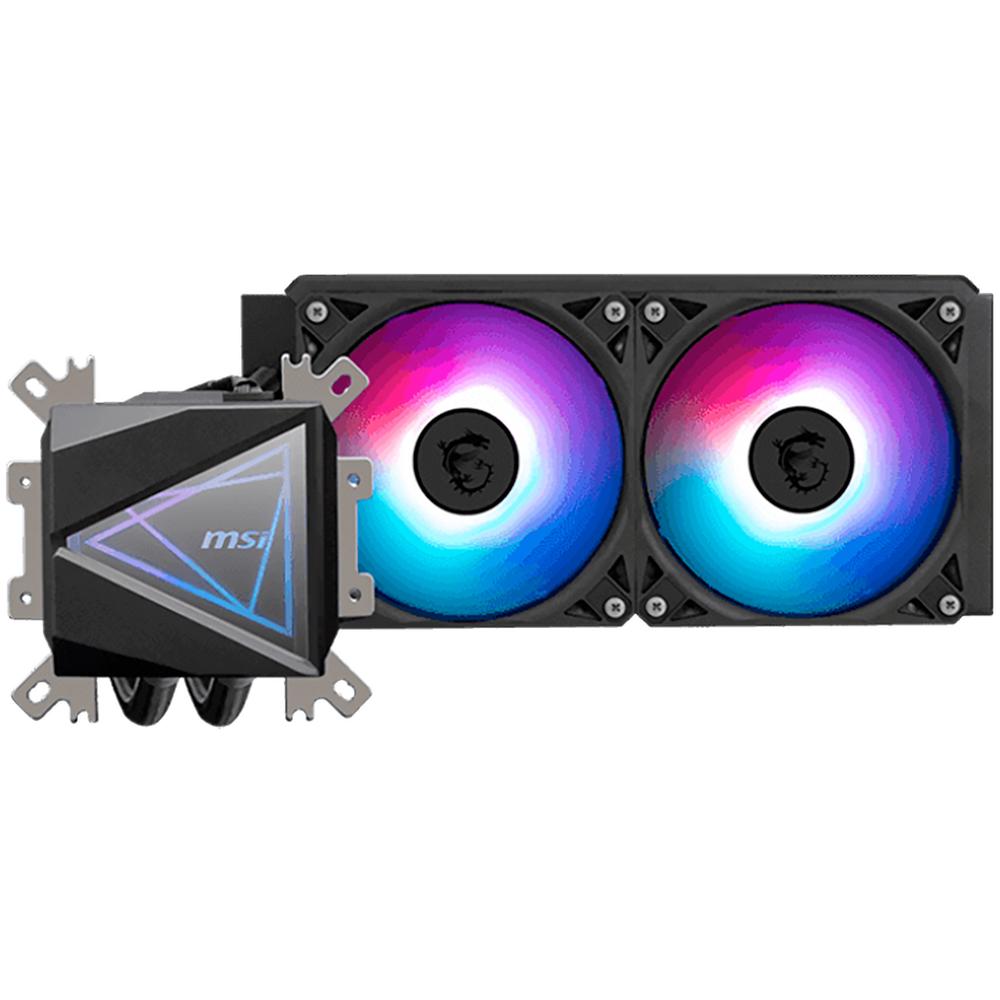 Foto 2 pulgar | Enfriamiento Liquido Msi Mag Coreliquid I240 Argb Pwm 3400rpm Lga 1700 Am5 Negro