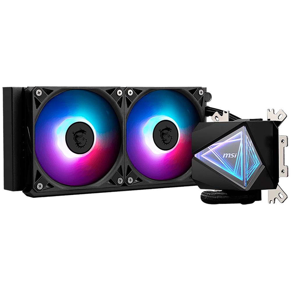 Foto 3 pulgar | Enfriamiento Liquido Msi Mag Coreliquid I240 Argb Pwm 3400rpm Lga 1700 Am5 Negro