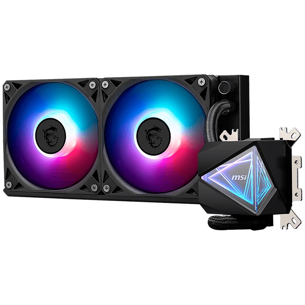 Foto 4 pulgar | Enfriamiento Liquido Msi Mag Coreliquid I240 Argb Pwm 3400rpm Lga 1700 Am5 Negro