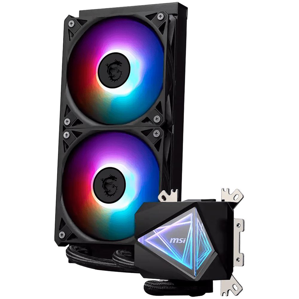 Foto 6 pulgar | Enfriamiento Liquido Msi Mag Coreliquid I240 Argb Pwm 3400rpm Lga 1700 Am5 Negro
