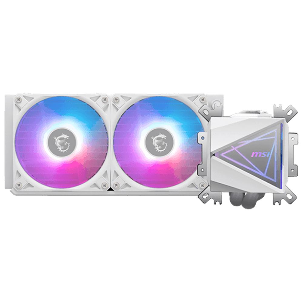 Foto 2 pulgar | Enfriamiento Liquido Msi Mag Coreliquid I240 White Argb Pwm 3400rpm Lga 1700 Am5 Blanco