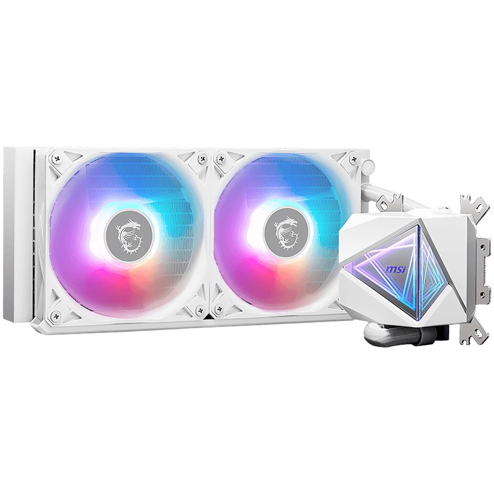 Foto 3 pulgar | Enfriamiento Liquido Msi Mag Coreliquid I240 White Argb Pwm 3400rpm Lga 1700 Am5 Blanco