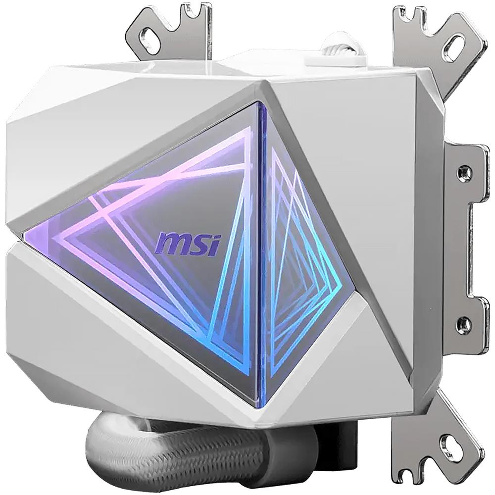 Foto 5 pulgar | Enfriamiento Liquido Msi Mag Coreliquid I240 White Argb Pwm 3400rpm Lga 1700 Am5 Blanco