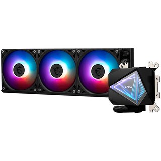 Foto 2 | Enfriamiento Liquido Msi Mag Coreliquid I360 Argb Pwm 3400rpm Lga 1851 Am5 Negro
