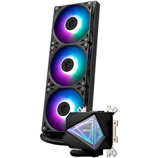 Foto 3 | Enfriamiento Liquido Msi Mag Coreliquid I360 Argb Pwm 3400rpm Lga 1851 Am5 Negro