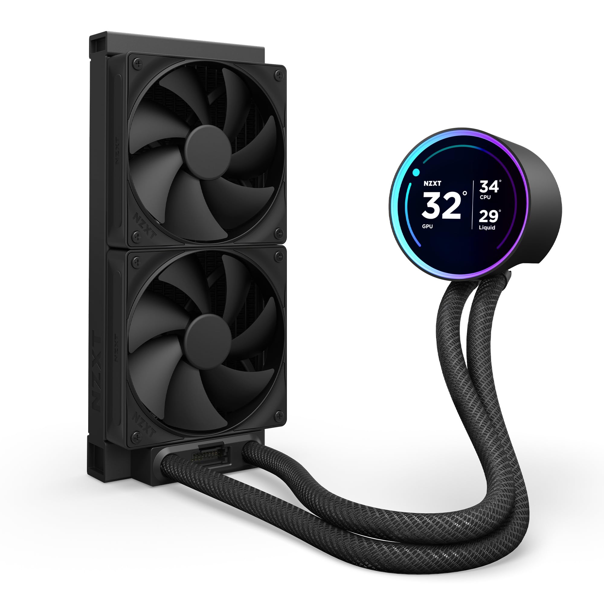 Foto 5 pulgar | Enfriador Líquido Aio Cpu Nzxt Kraken Elite 240 2024 240 Mm - Venta Internacional.