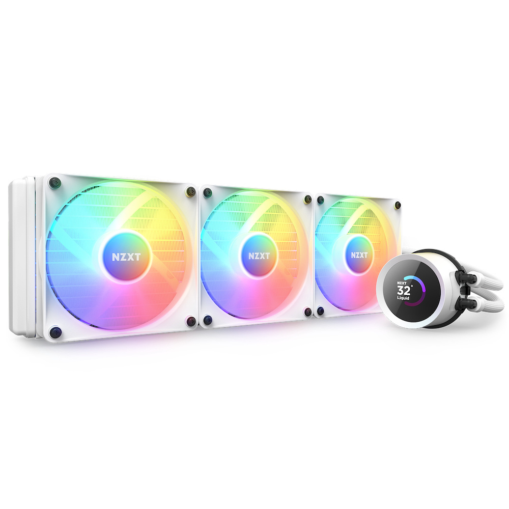 Foto 2 pulgar | Enfriamiento Líquido para CPU NZXT Kraken 360 RGB Blanco