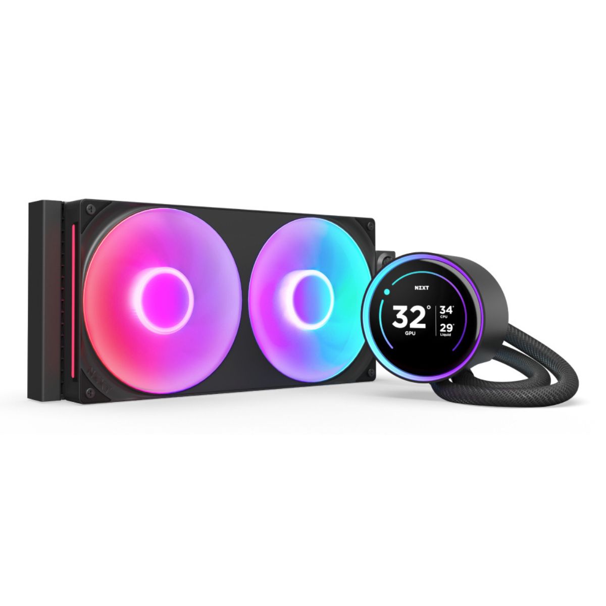 Foto 2 pulgar | Enfriamiento Líquido para CPU NZXT Kraken Elite 280 V2 RGB