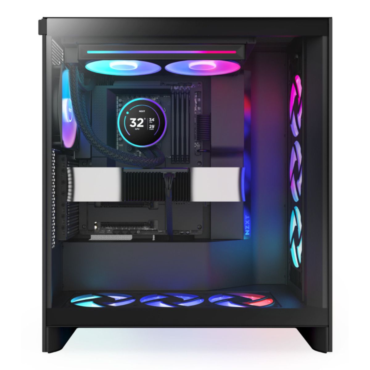 Foto 6 pulgar | Enfriamiento Líquido para CPU NZXT Kraken Elite 280 V2 RGB