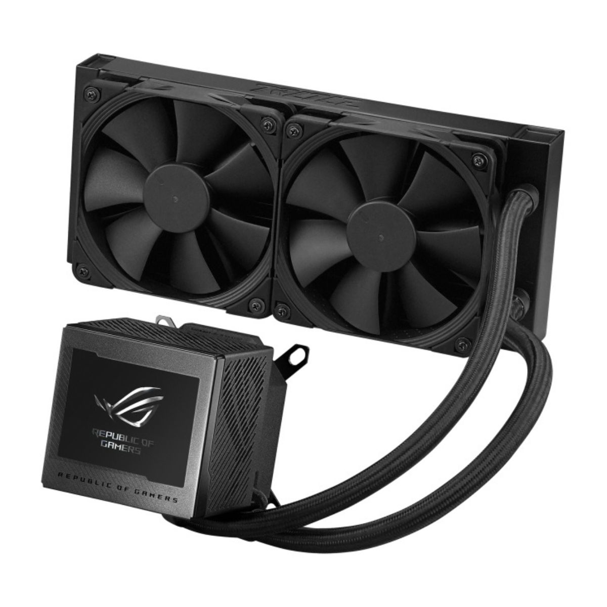 Foto 1 | Enfriamiento Líquido para Cpu Asus Rog Ryujin Iii 240  2x 120mm 450 - 2000rpm