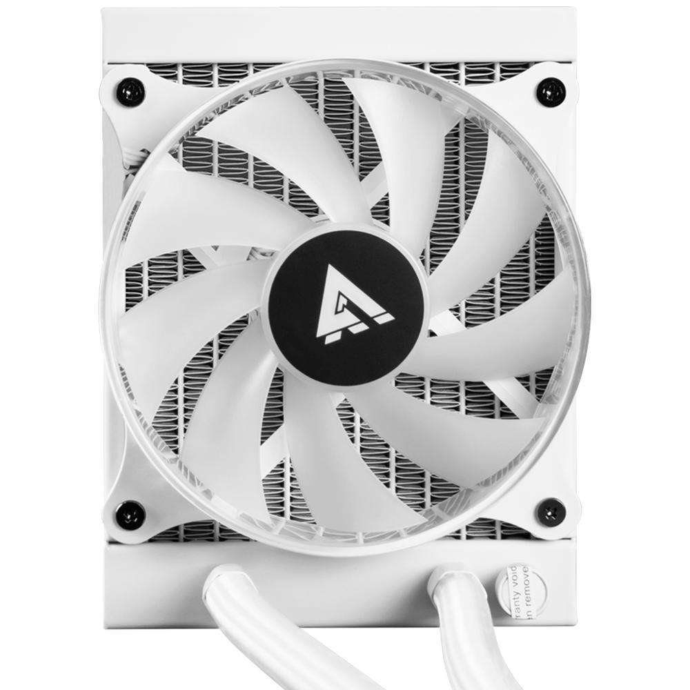 Foto 4 pulgar | Enfriamiento Líquido Game Factor LQG501 120 mm RGB 1500RPM LGA1700 AM4 Blanco