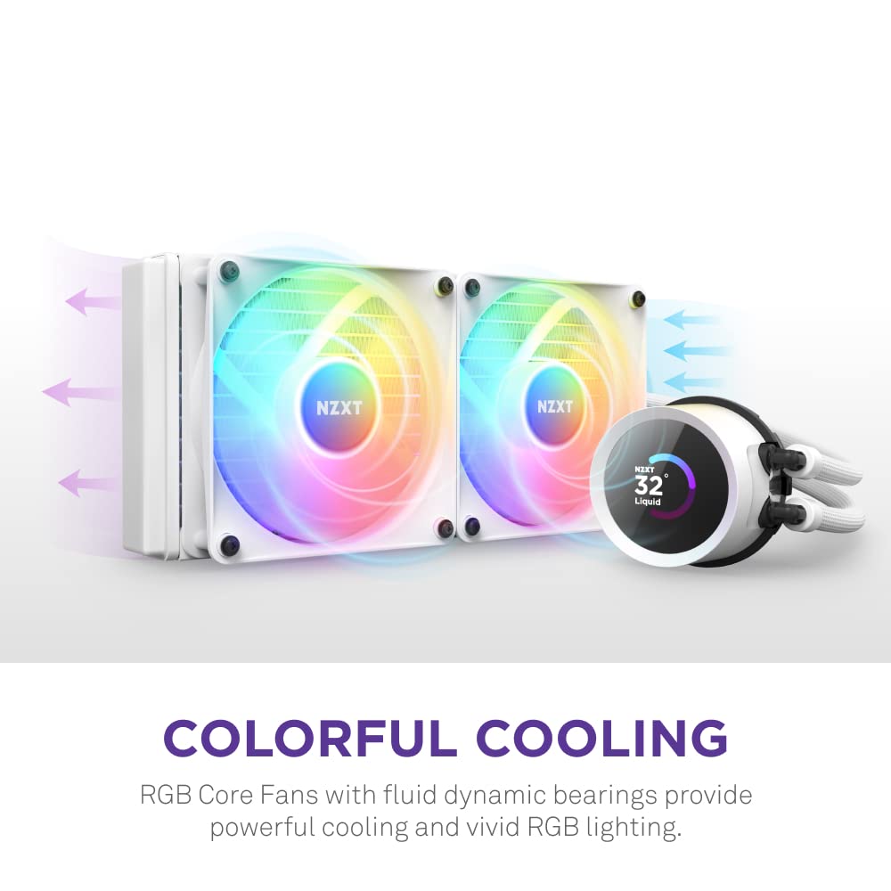 Foto 6 pulgar | Enfriador Líquido Para Cpu Nzxt Kraken 360 Rgb 360mm Blanco - Venta Internacional.