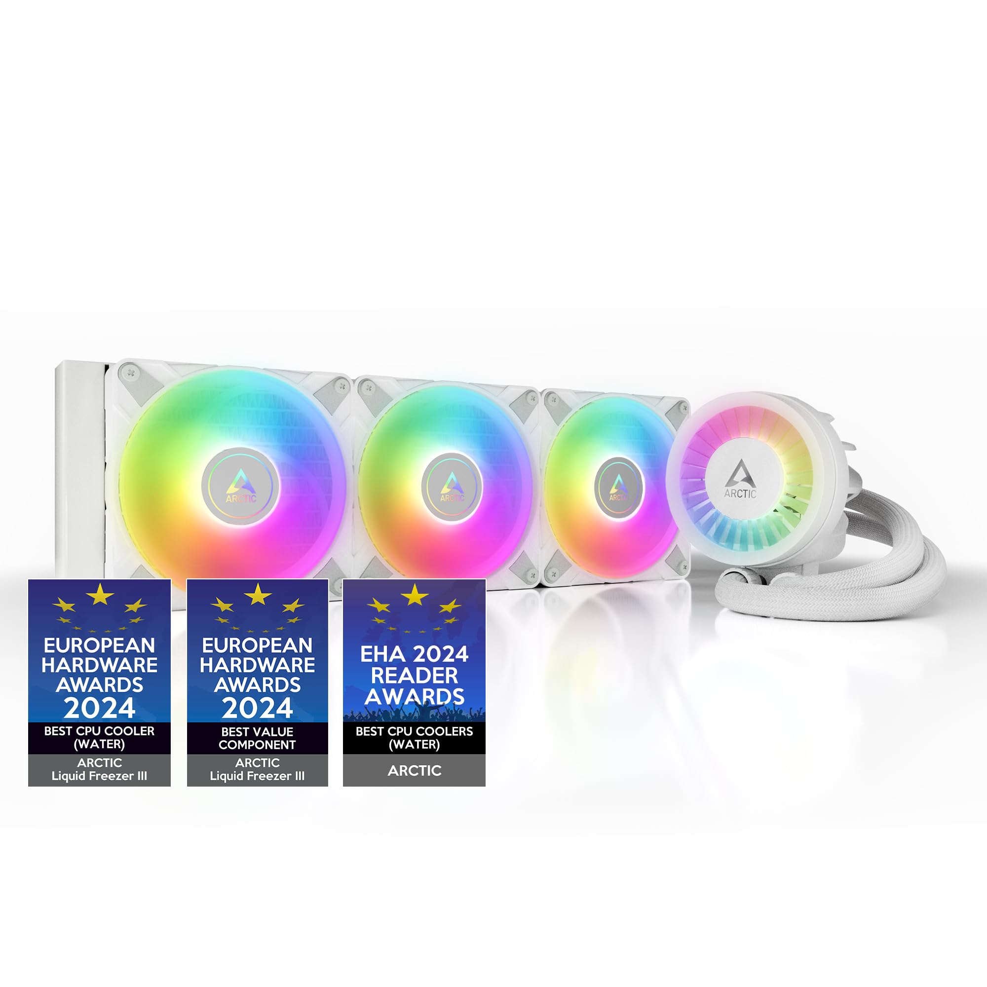 Foto 2 pulgar | Enfriador Cpu Aio Arctic Liquid Freezer Iii 360 A-rgb Blanco - Venta Internacional