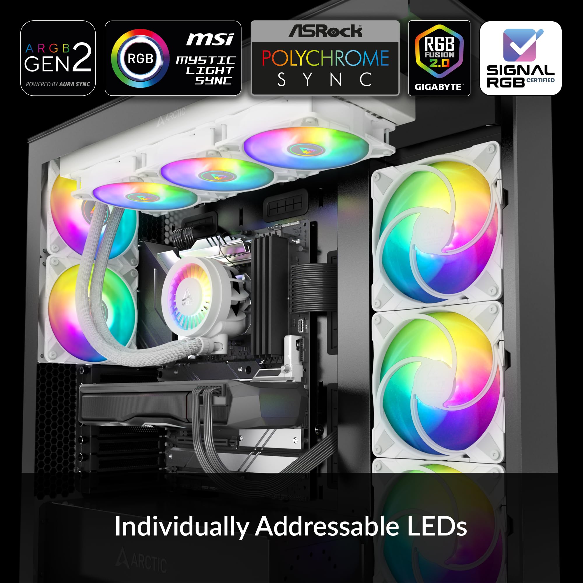 Foto 3 pulgar | Enfriador Cpu Aio Arctic Liquid Freezer Iii 360 A-rgb Blanco - Venta Internacional