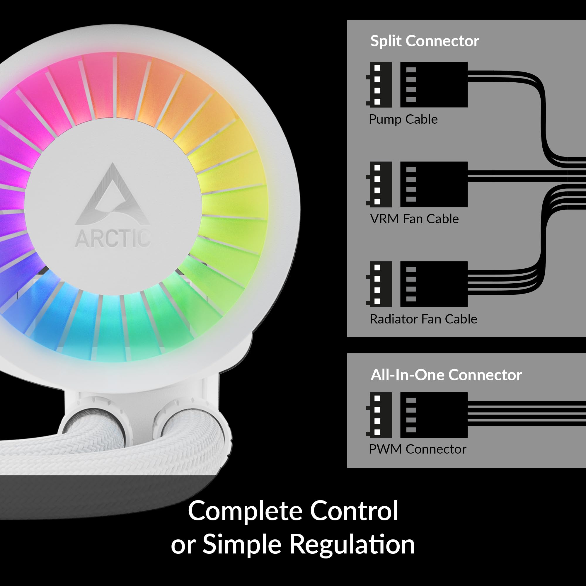 Foto 4 pulgar | Enfriador Cpu Aio Arctic Liquid Freezer Iii 360 A-rgb Blanco - Venta Internacional