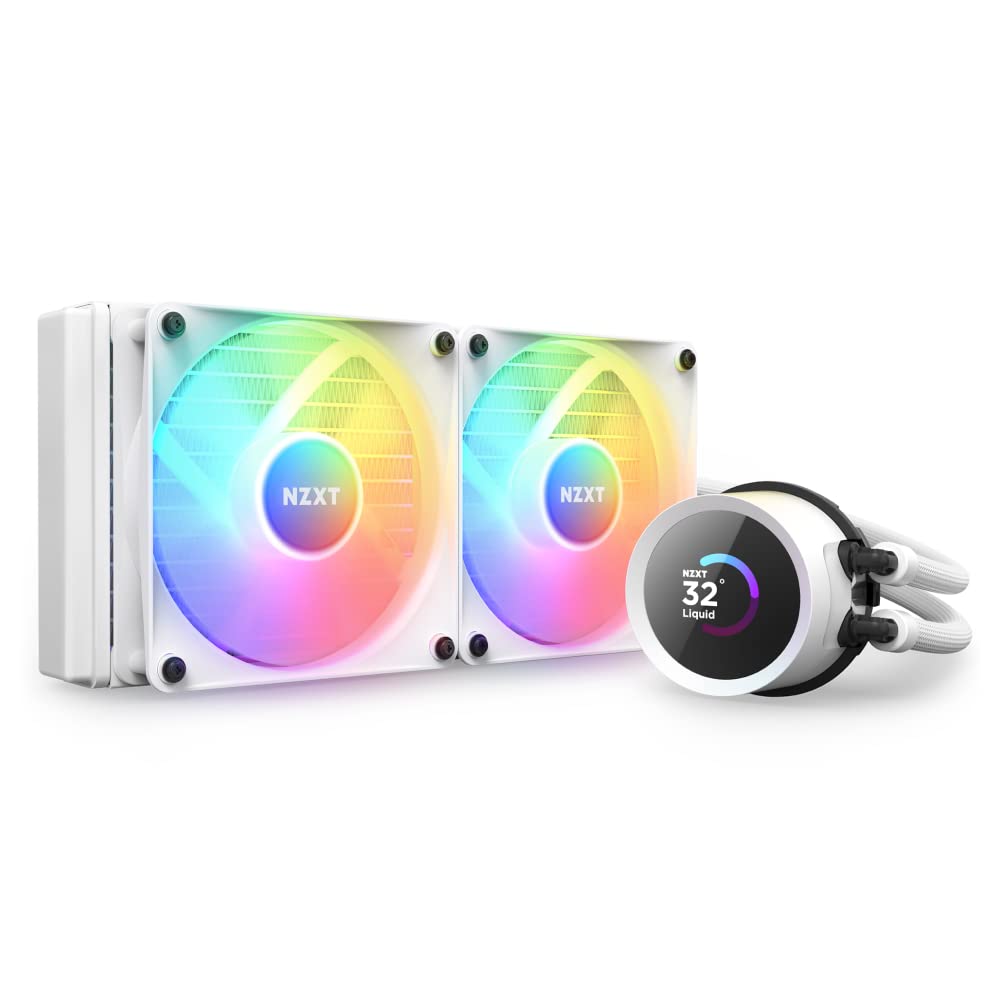 Foto 2 pulgar | Enfriador Líquido para CPU Nzxt Kraken 240 Rgb 240 mm con Pantalla LCD - Venta Internacional