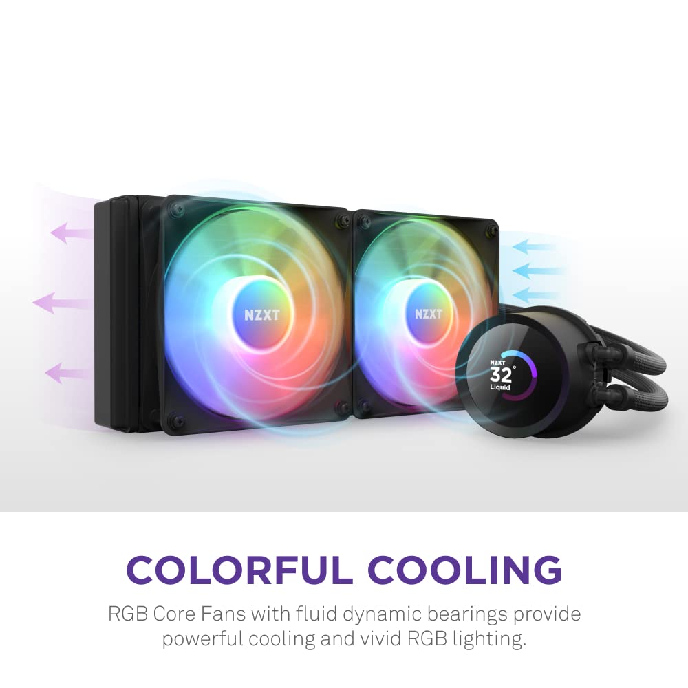 Foto 6 pulgar | Enfriador Líquido Para CPU Nzxt Kraken 360 Rgb 360 mm con Pantalla LCD - Venta Internacional