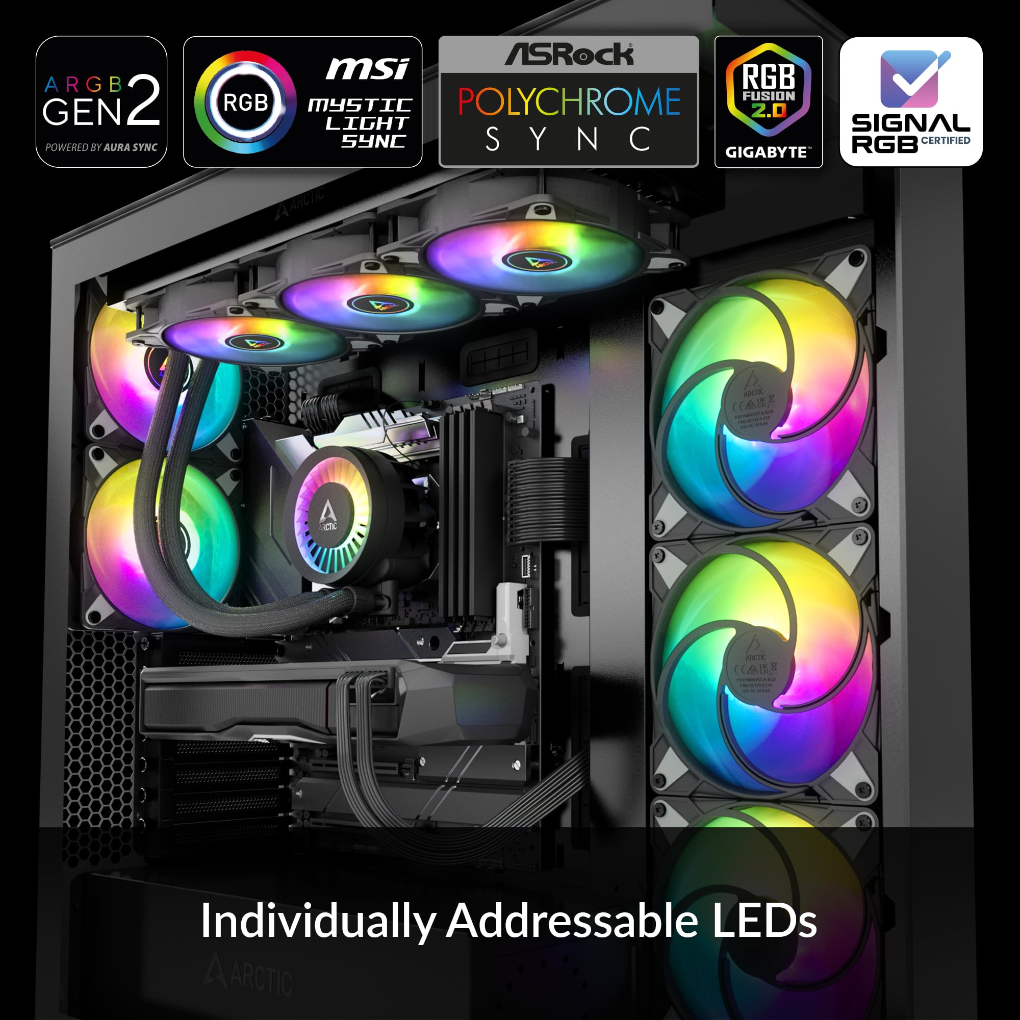Foto 3 pulgar | Enfriador de Agua Cpu Aio Arctic Liquid Freezer Iii 360 A-rgb - Venta Internacional