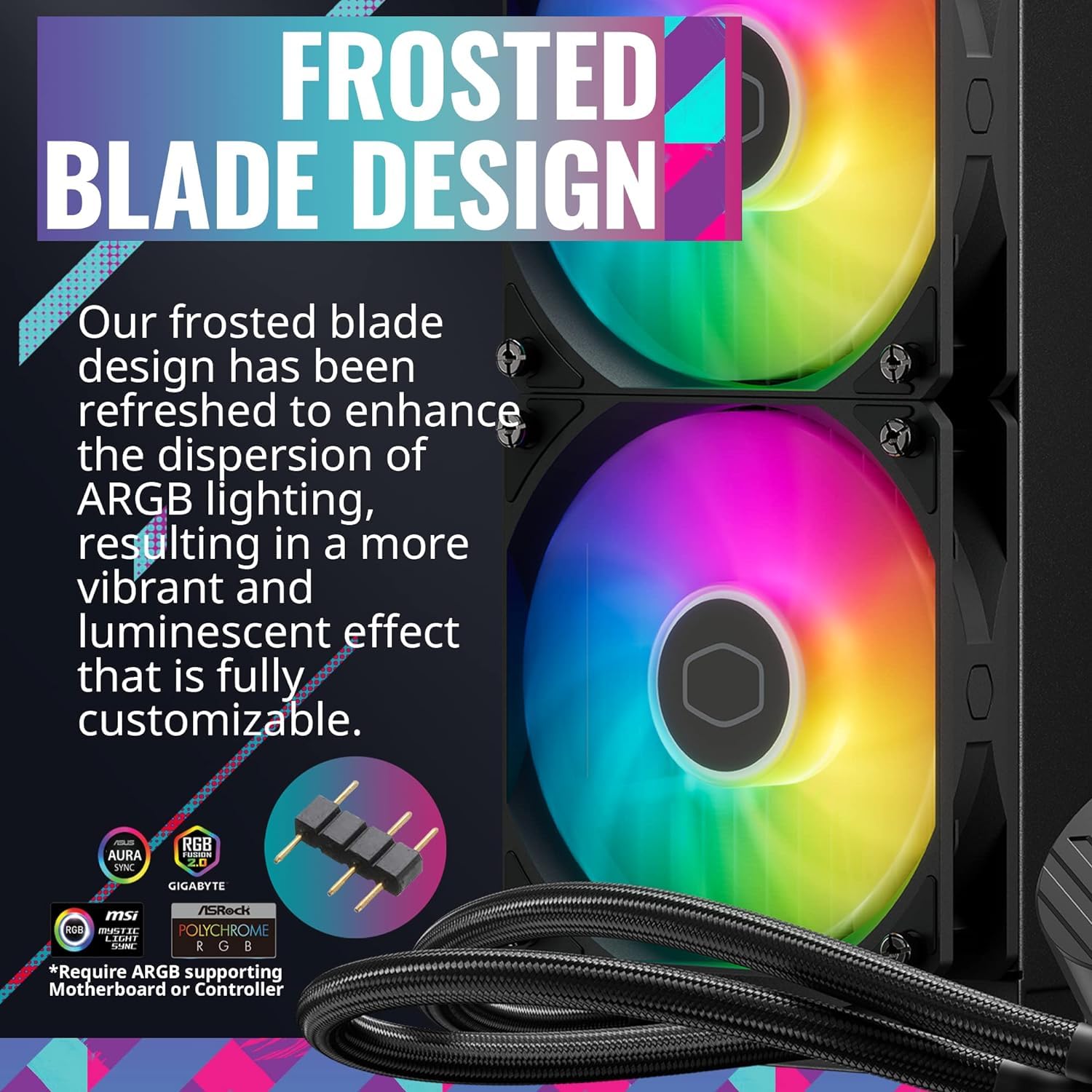 Foto 4 pulgar | Enfriador Líquido Para Cpu Cooler Master Masterliquid 360l Core Argb - Venta Internacional.
