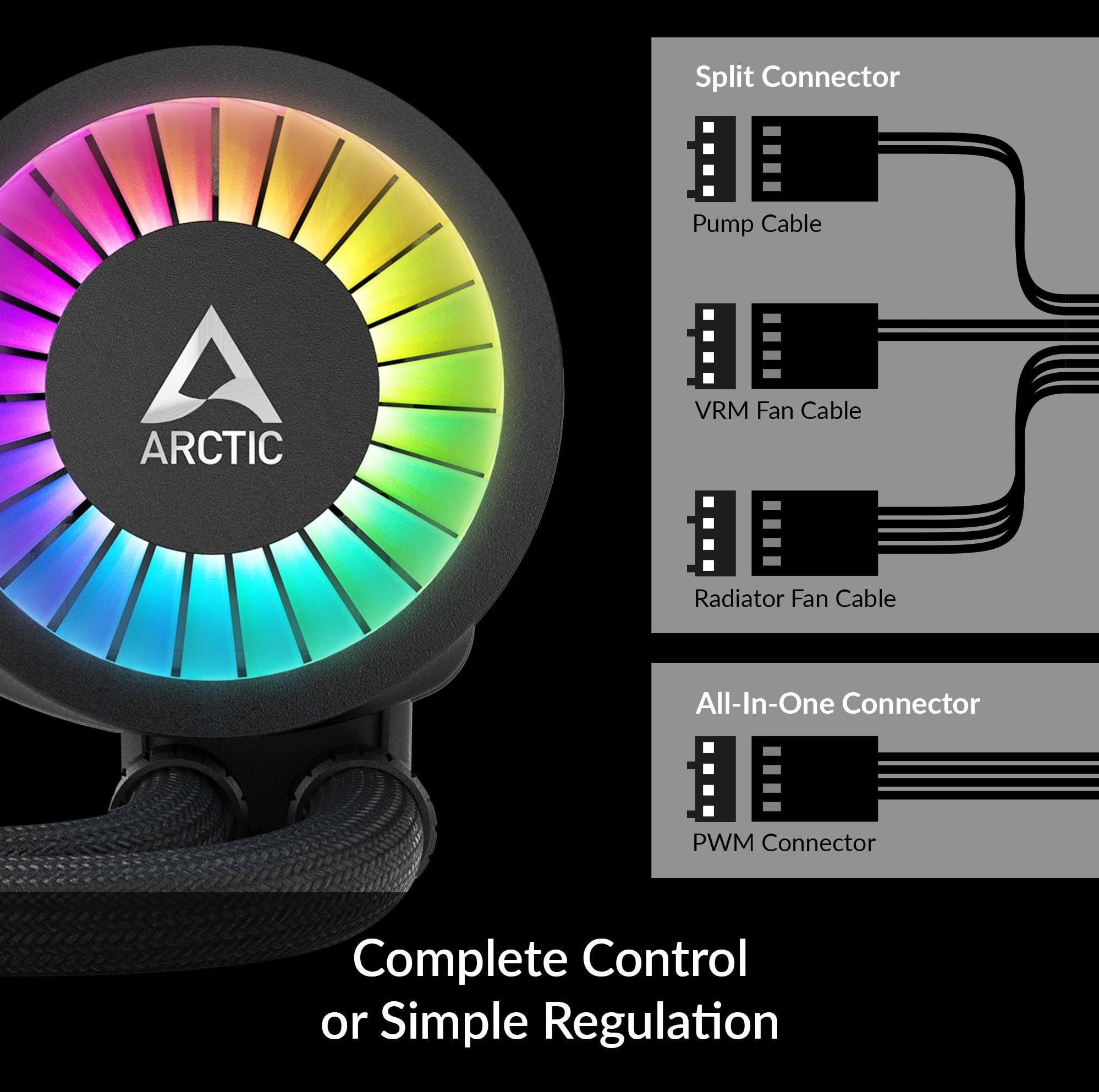 Foto 4 pulgar | Enfriador Cpu Aio Arctic Liquid Freezer Iii 420 A-rgb - Venta Internacional