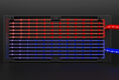 Foto 3 | Enfriador De Agua Para Cpu Id-cooling Frostflow X 240 Aio 240 Mm Led Blanco - Venta Internacional.