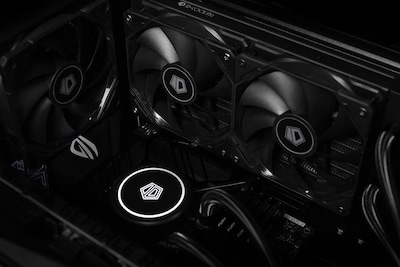 Foto 5 | Enfriador De Agua Para Cpu Id-cooling Frostflow X 240 Aio 240 Mm Led Blanco - Venta Internacional.