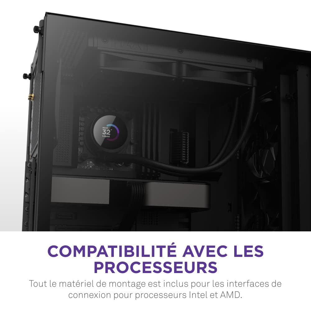 Foto 5 pulgar | Enfriador Líquido Para Cpu Nzxt Kraken 240 240 Mm Aio 1.54'' Lcd Negro - Venta Internacional.