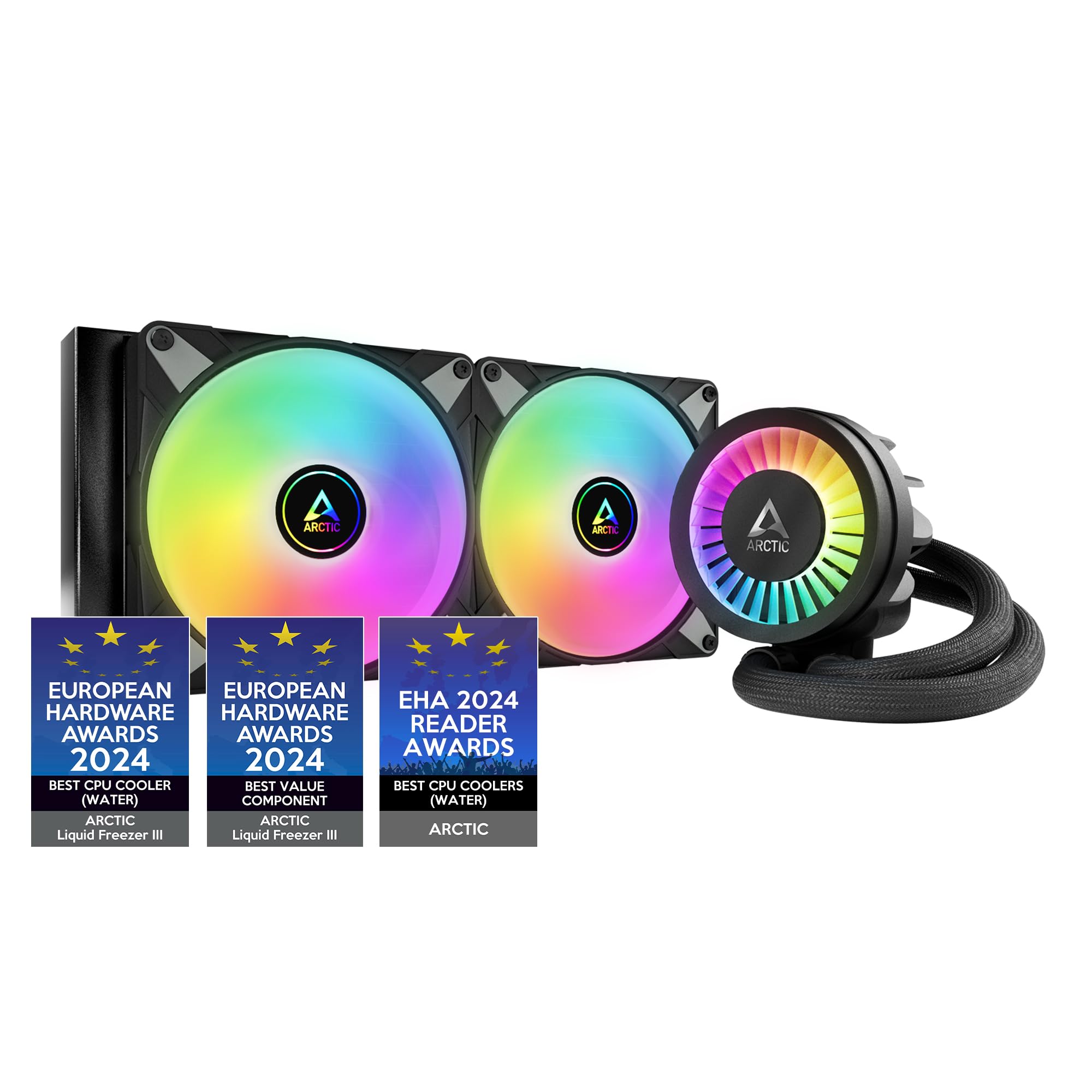 Foto 2 pulgar | Enfriador De Agua Cpu Aio Arctic Liquid Freezer Iii 280 A-rgb - Venta Internacional.