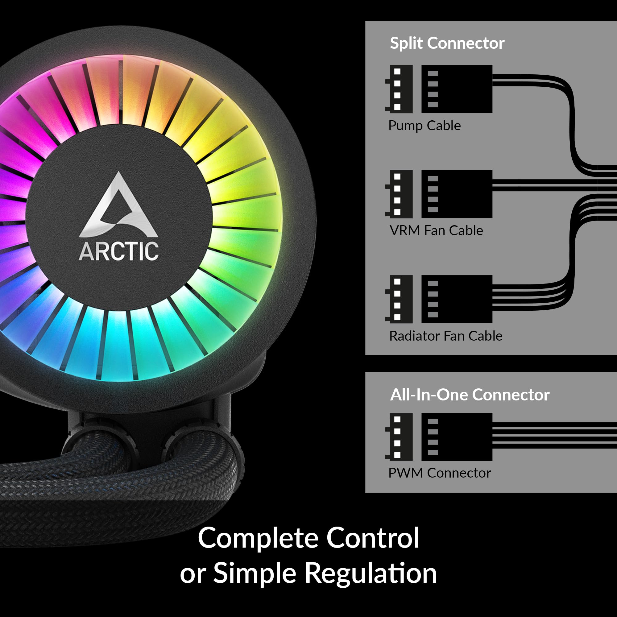 Foto 4 pulgar | Enfriador De Agua Cpu Aio Arctic Liquid Freezer Iii 280 A-rgb - Venta Internacional.