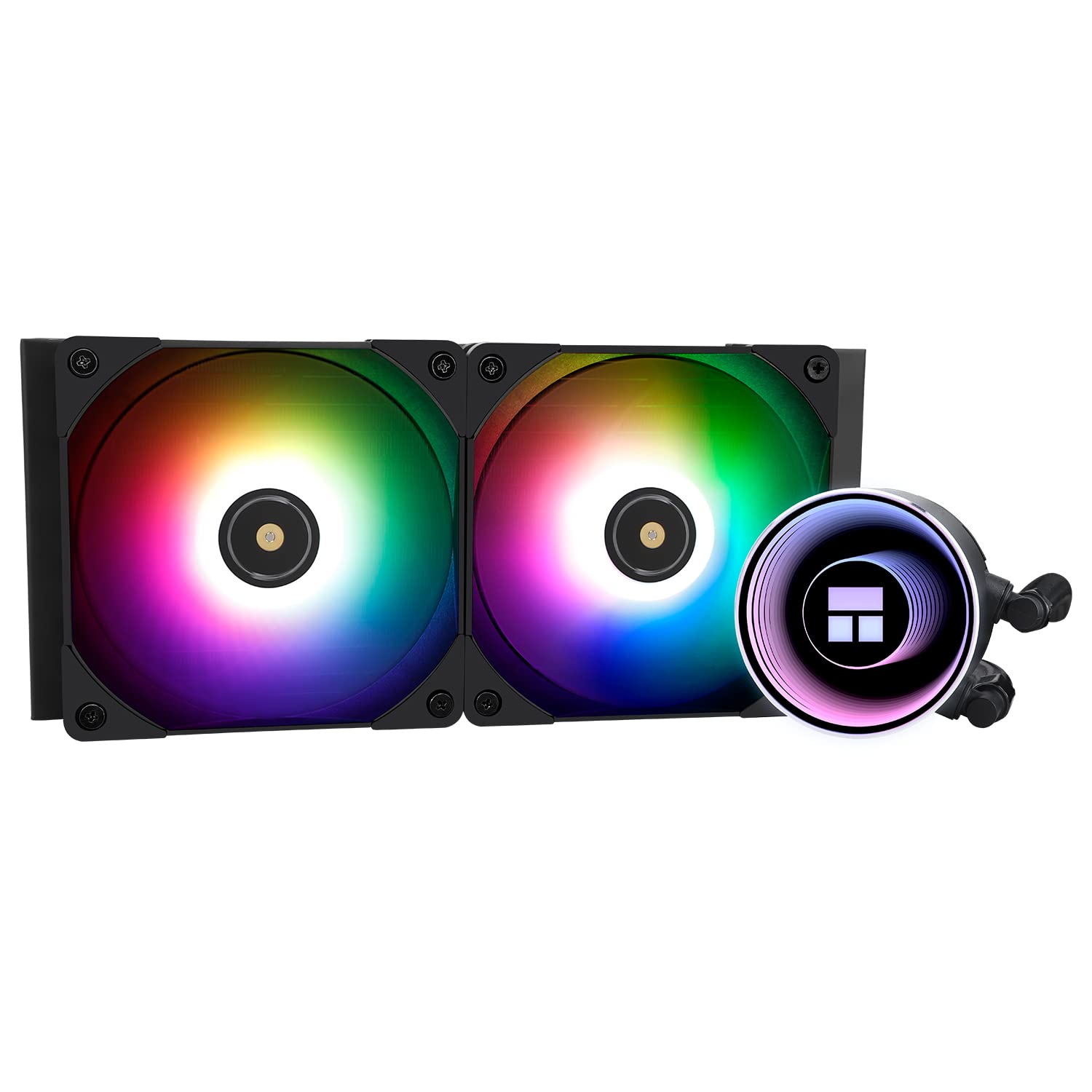 Cpu Con Refrigeración Por Agua Thermalright Frozen Notte 240 Black Argb - Venta Internacional.