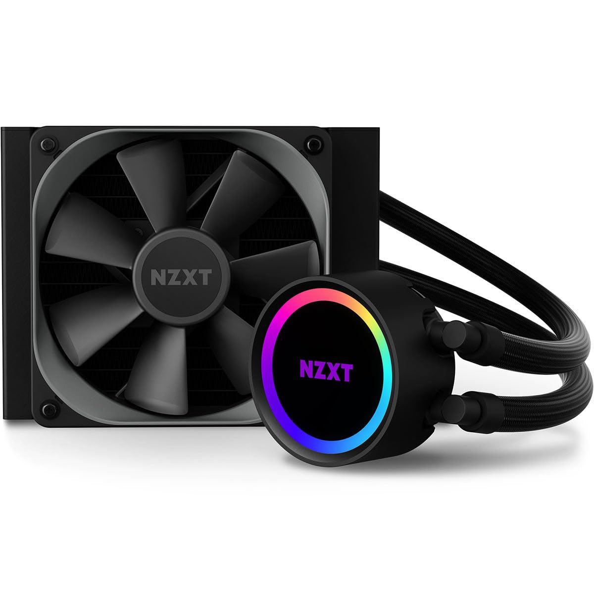 Foto 3 pulgar | Enfriador Líquido Para Cpu Nzxt Kraken 120 Aio Rgb Con Ventiladores De 120 Mm - Venta Internacional.